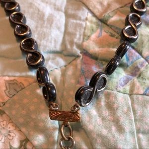 Necklace, Black & Gold, 35.25” Long, w/chain Costume Jewelry